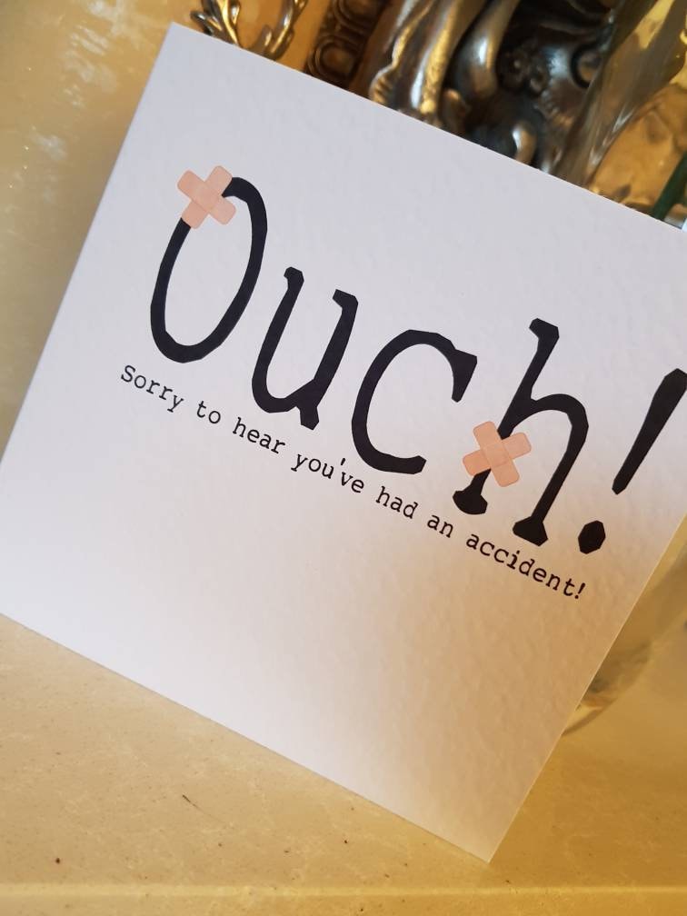 Personalised Get Well Soon Card