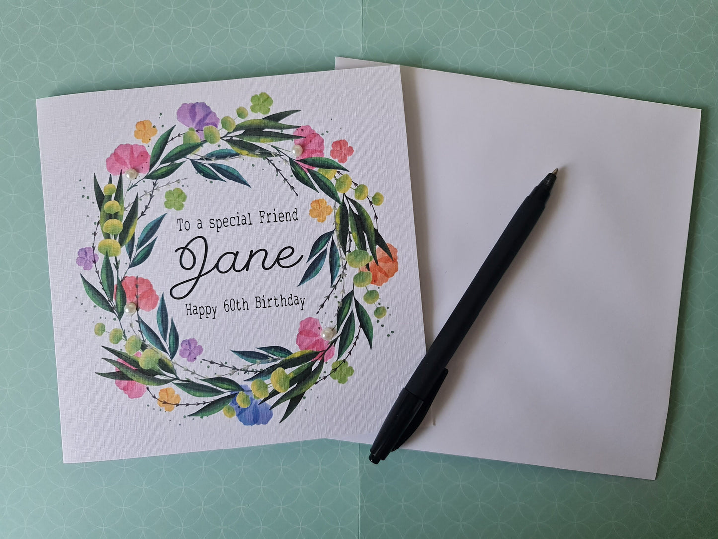 Personalised Ladies Birthday Card