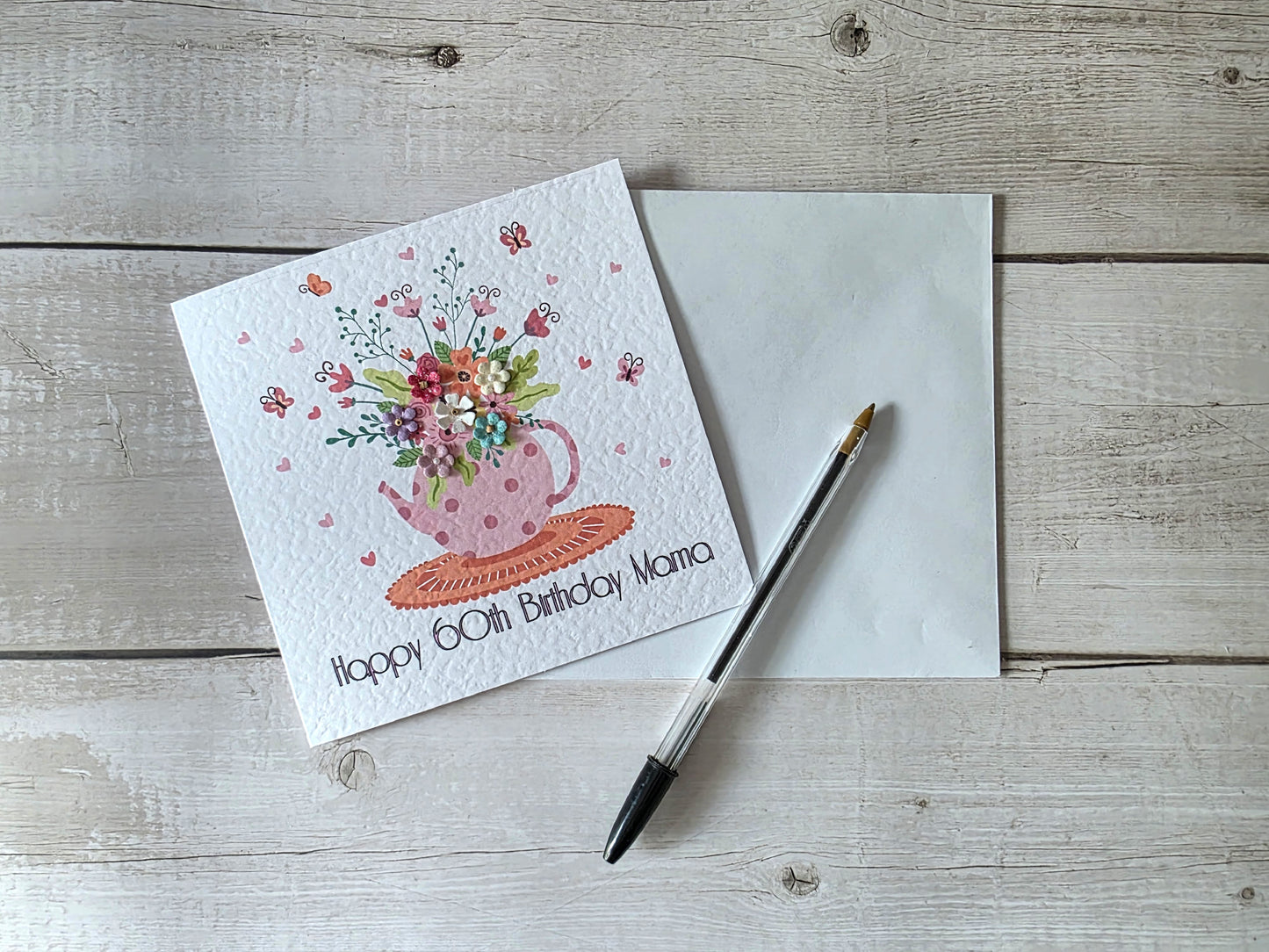 Personalised Lady's Birthday Card