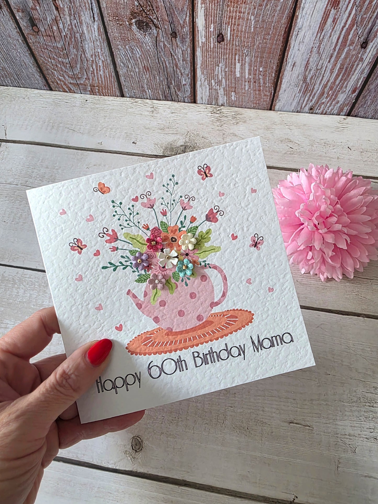Personalised Lady's Birthday Card