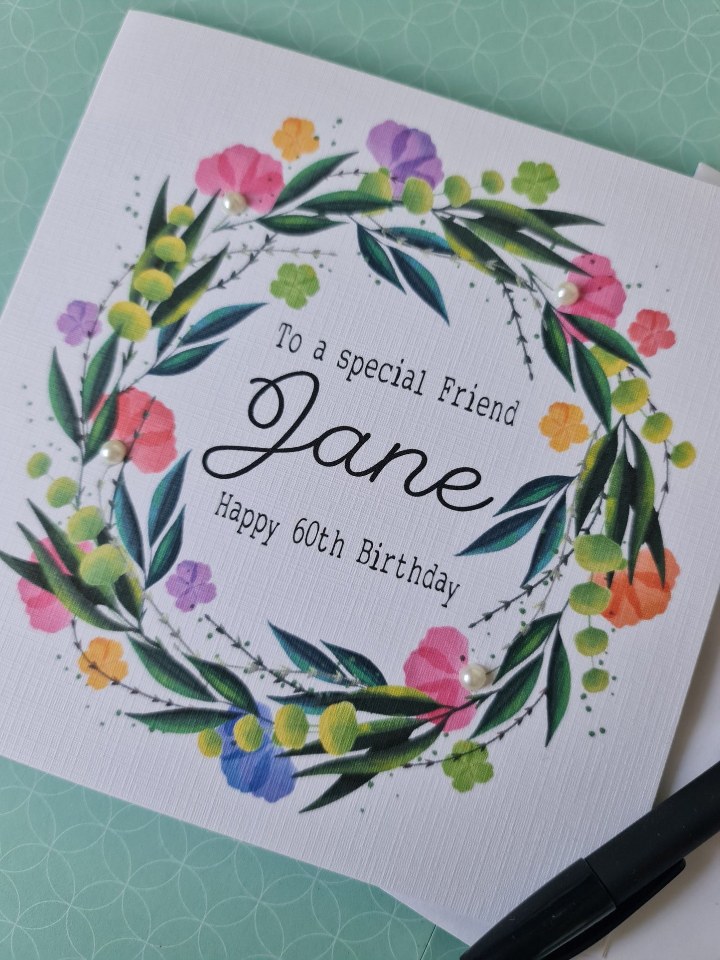 Personalised Ladies Birthday Card