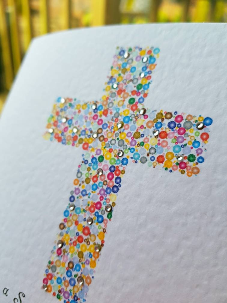 Personalised Christening Card