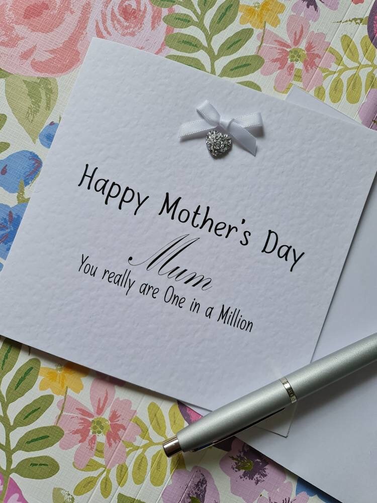 Personalised Mother's Day Card