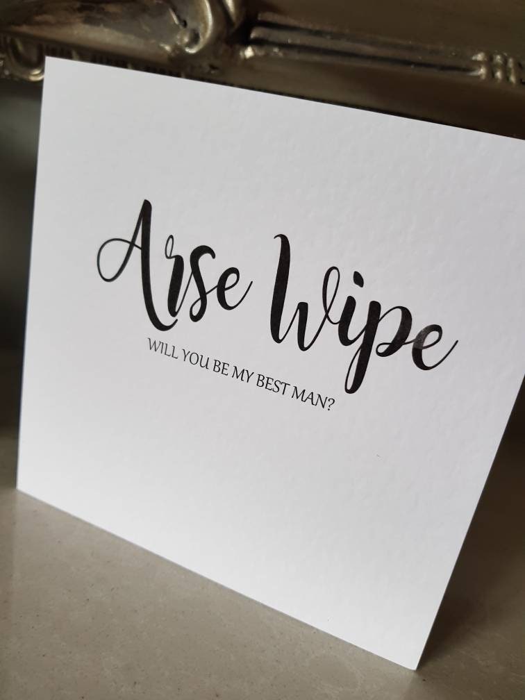 Will you be my Best Man Card