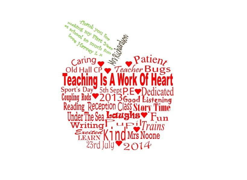 Personalised Teacher Thank You Gift