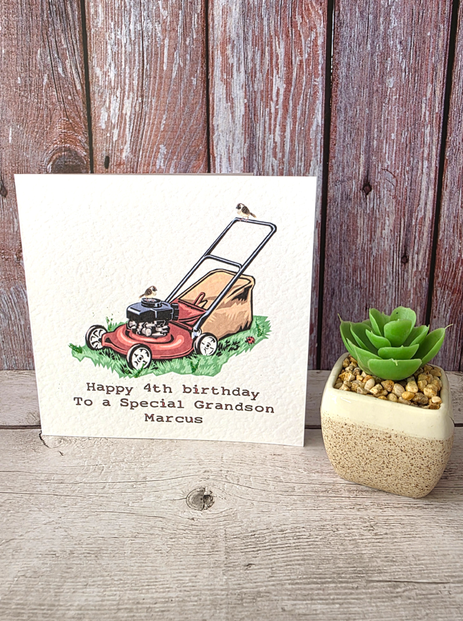 Personalised Gardening Birthday Card