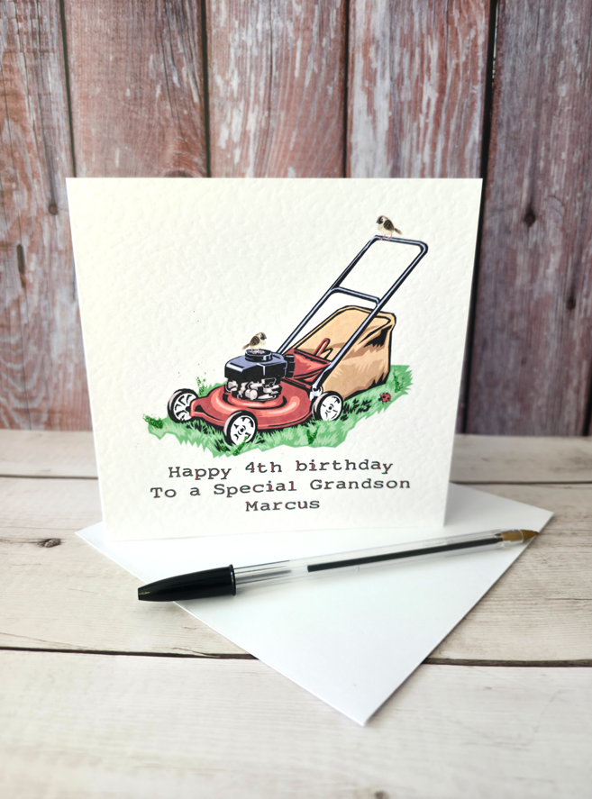 Personalised Gardening Birthday Card