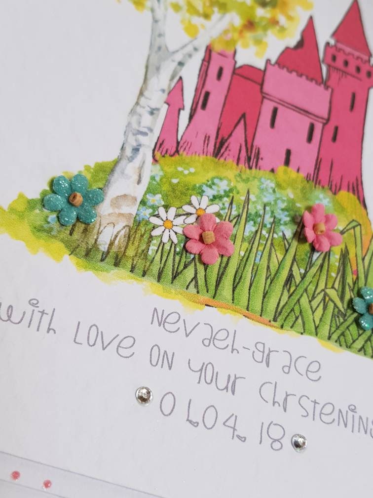 Personalised Christening Guest Book