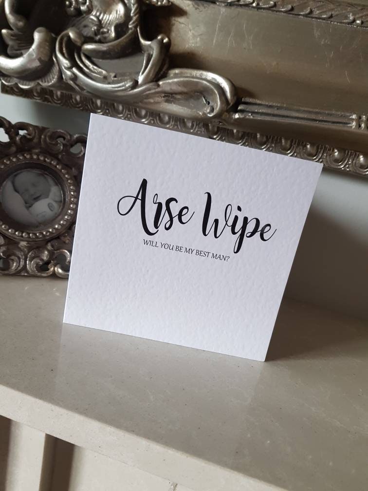 Will you be my Best Man Card