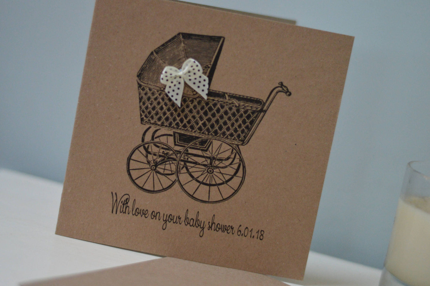 Personalised Baby Shower Card