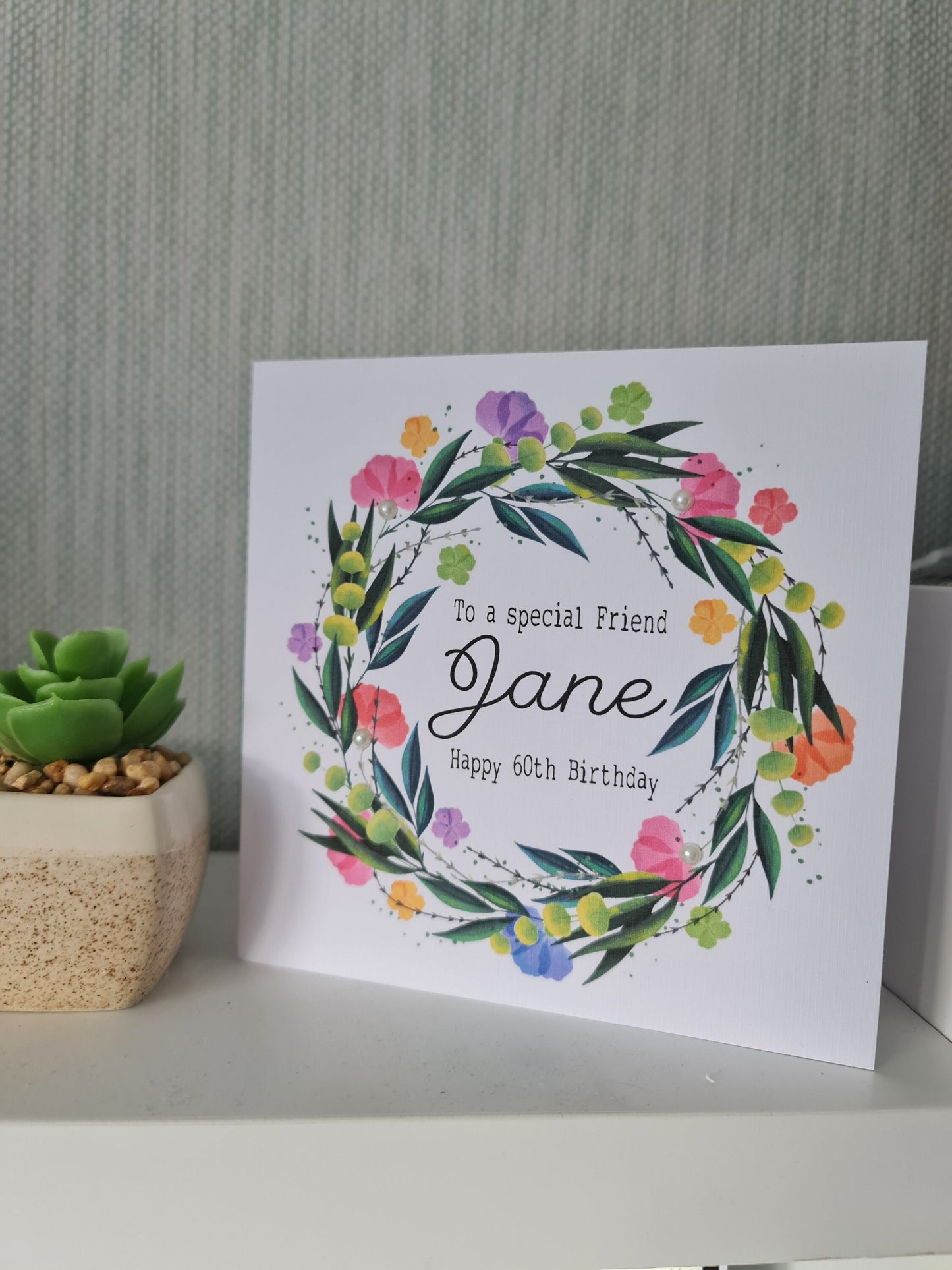 Personalised Ladies Birthday Card
