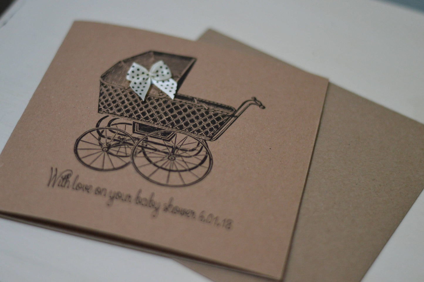 Personalised Baby Shower Card