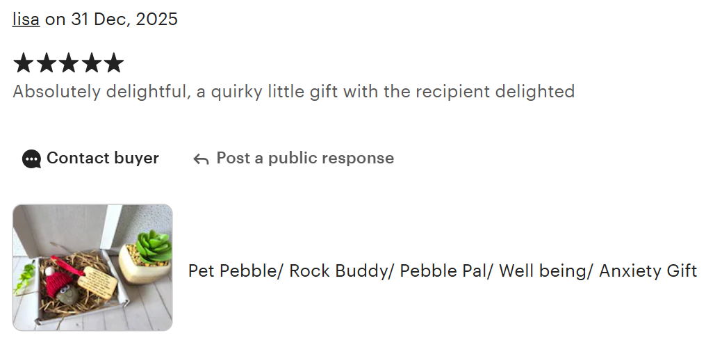 What a review means to a small business