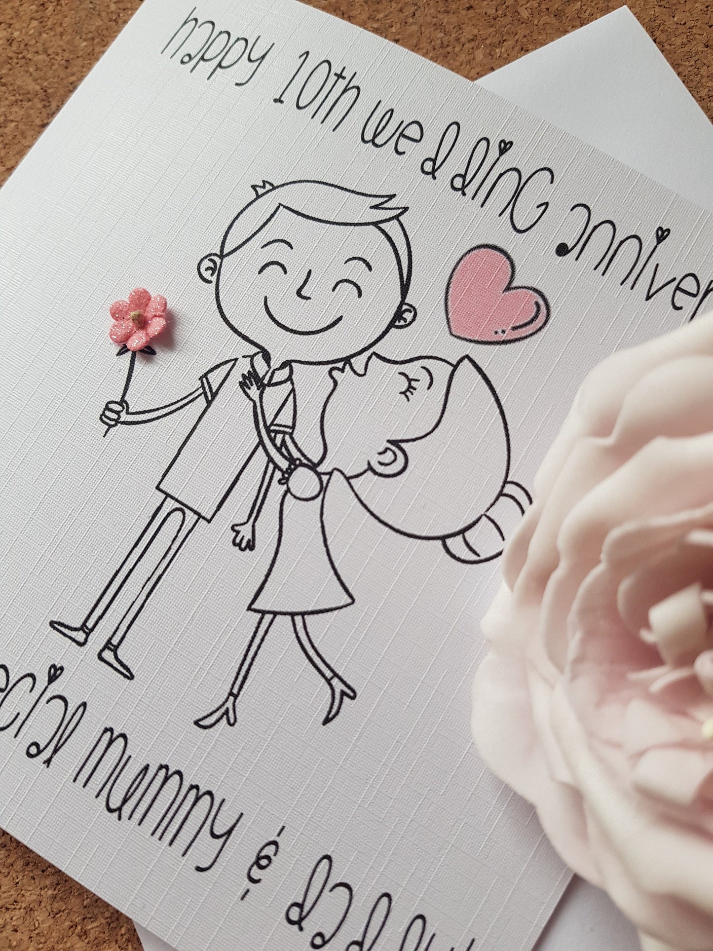 Personalised Anniversary Card