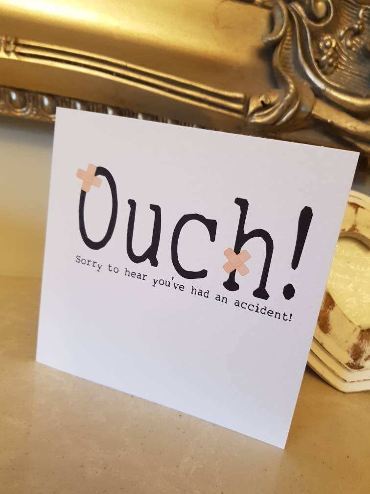 Personalised Get Well Soon Card