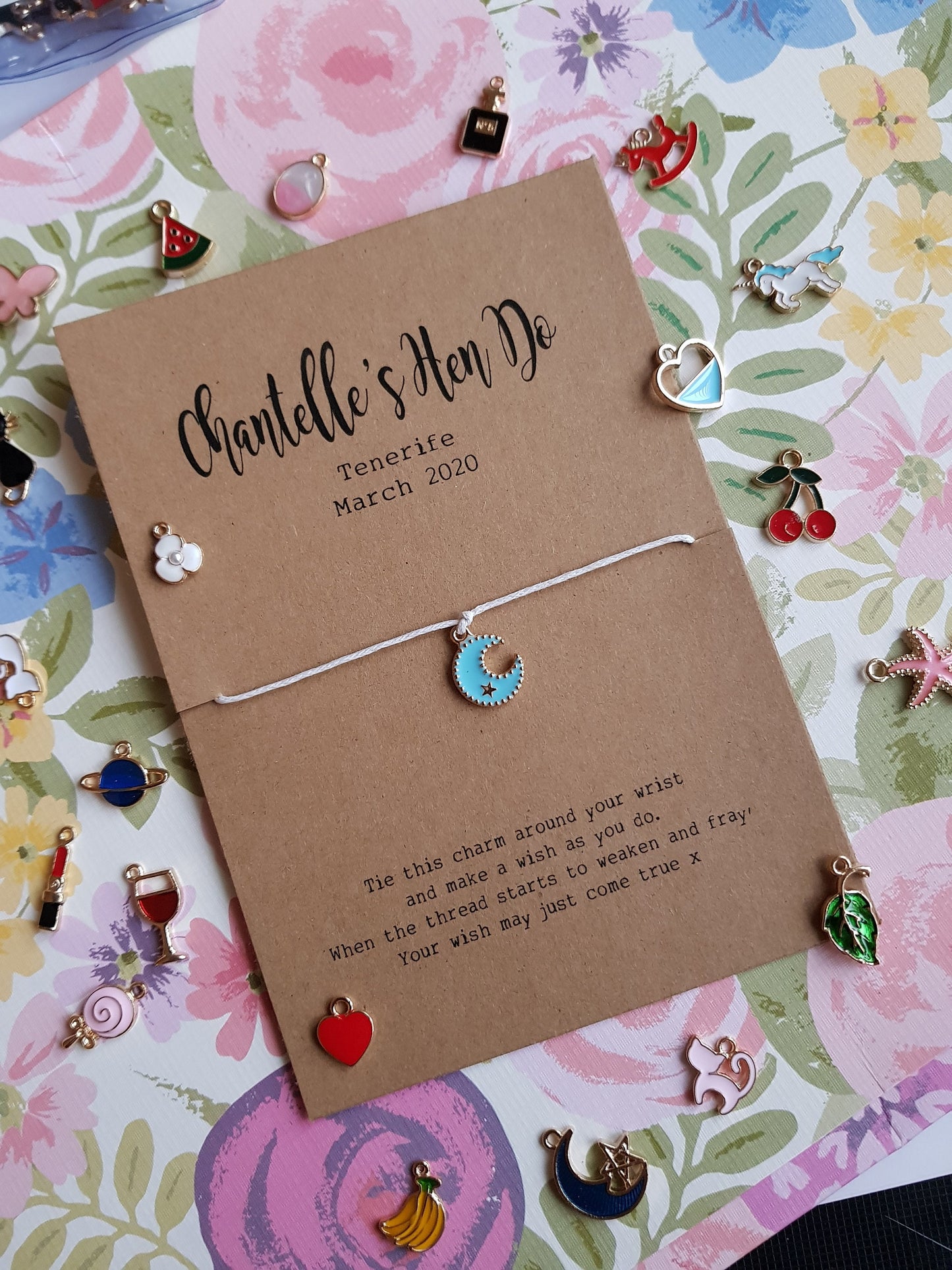 Hen Party Wish Bracelet
