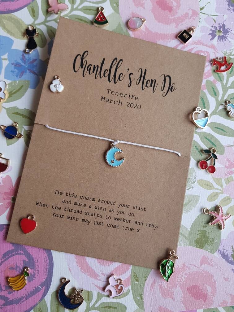 Hen Party Wish Bracelet