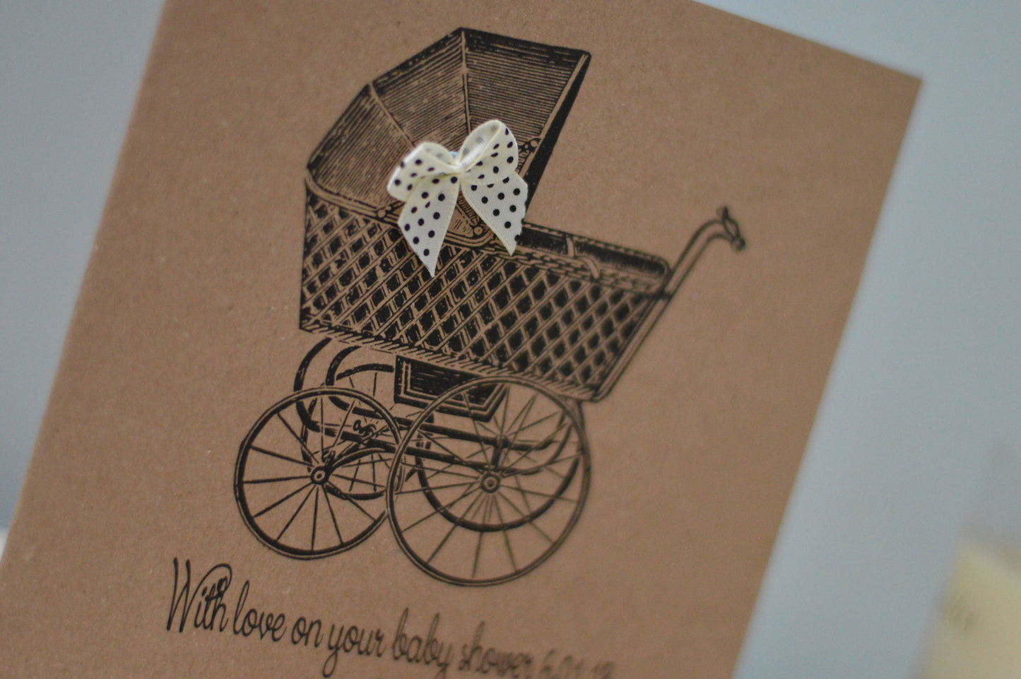 Personalised Baby Shower Card