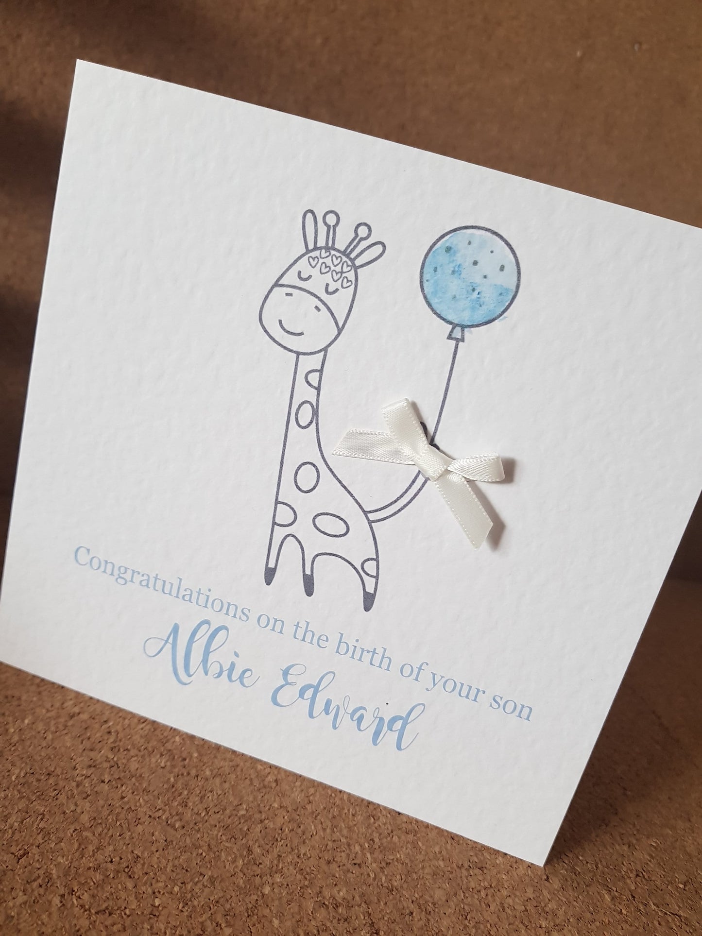 Personalised New Baby Card