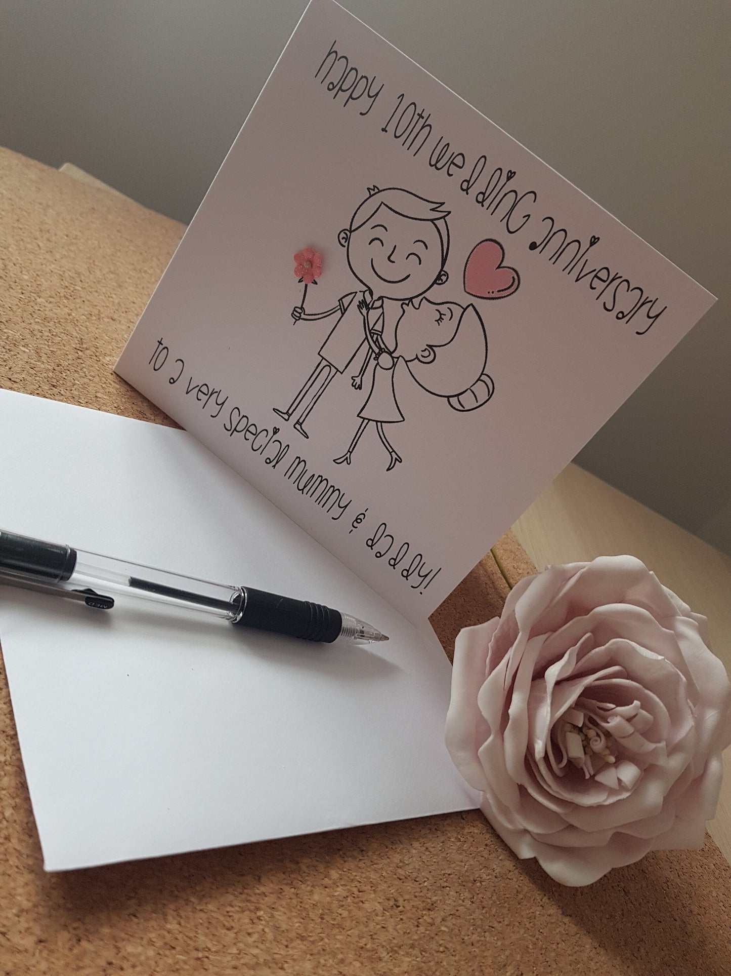 Personalised Anniversary Card