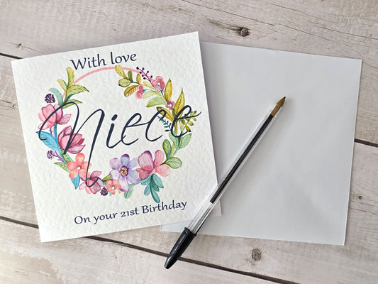 Personalised Birthday Card
