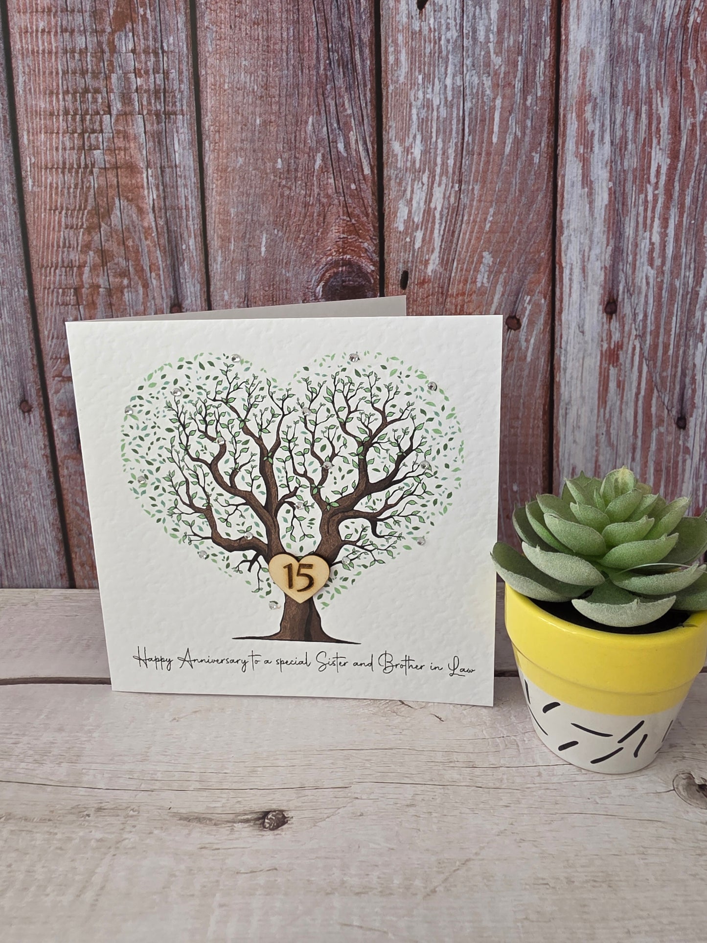 Personalised Anniversary Card