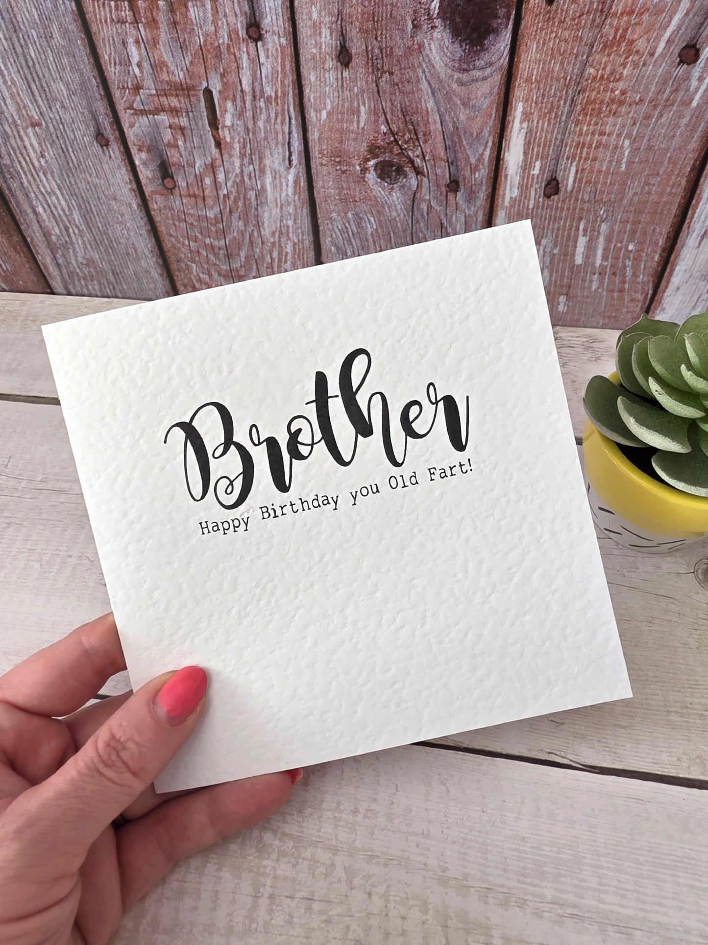Funny Brother Birthday Card