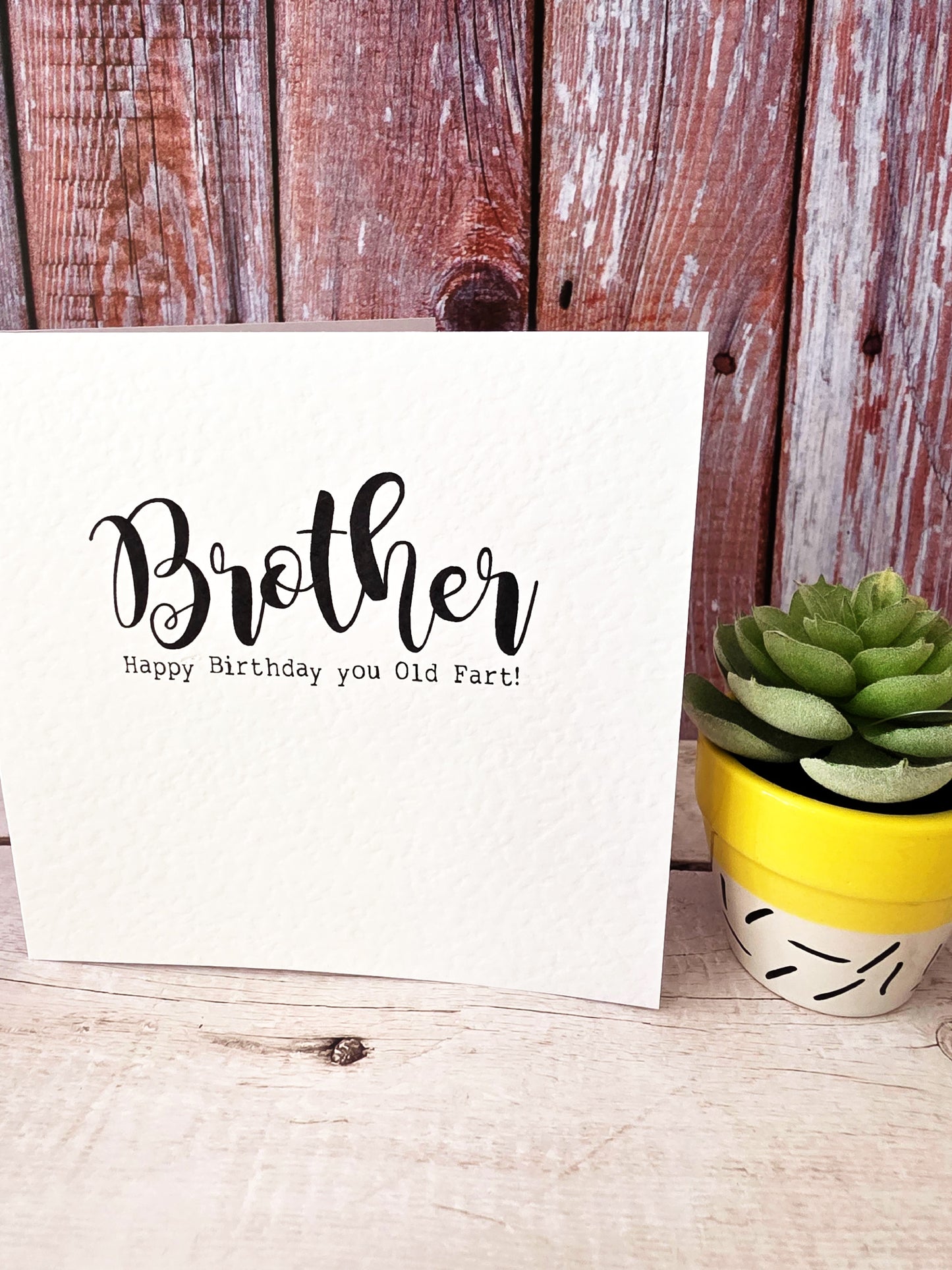 Funny Brother Birthday Card