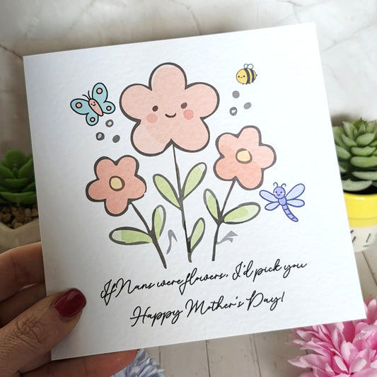 Personalised Mother's Day Card