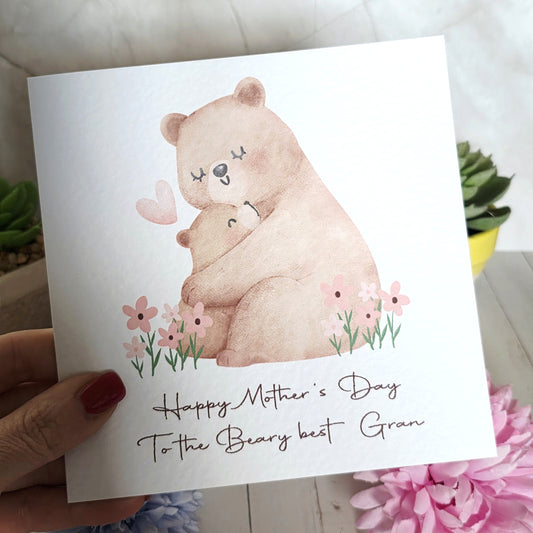 Personalised Mother's Day Card