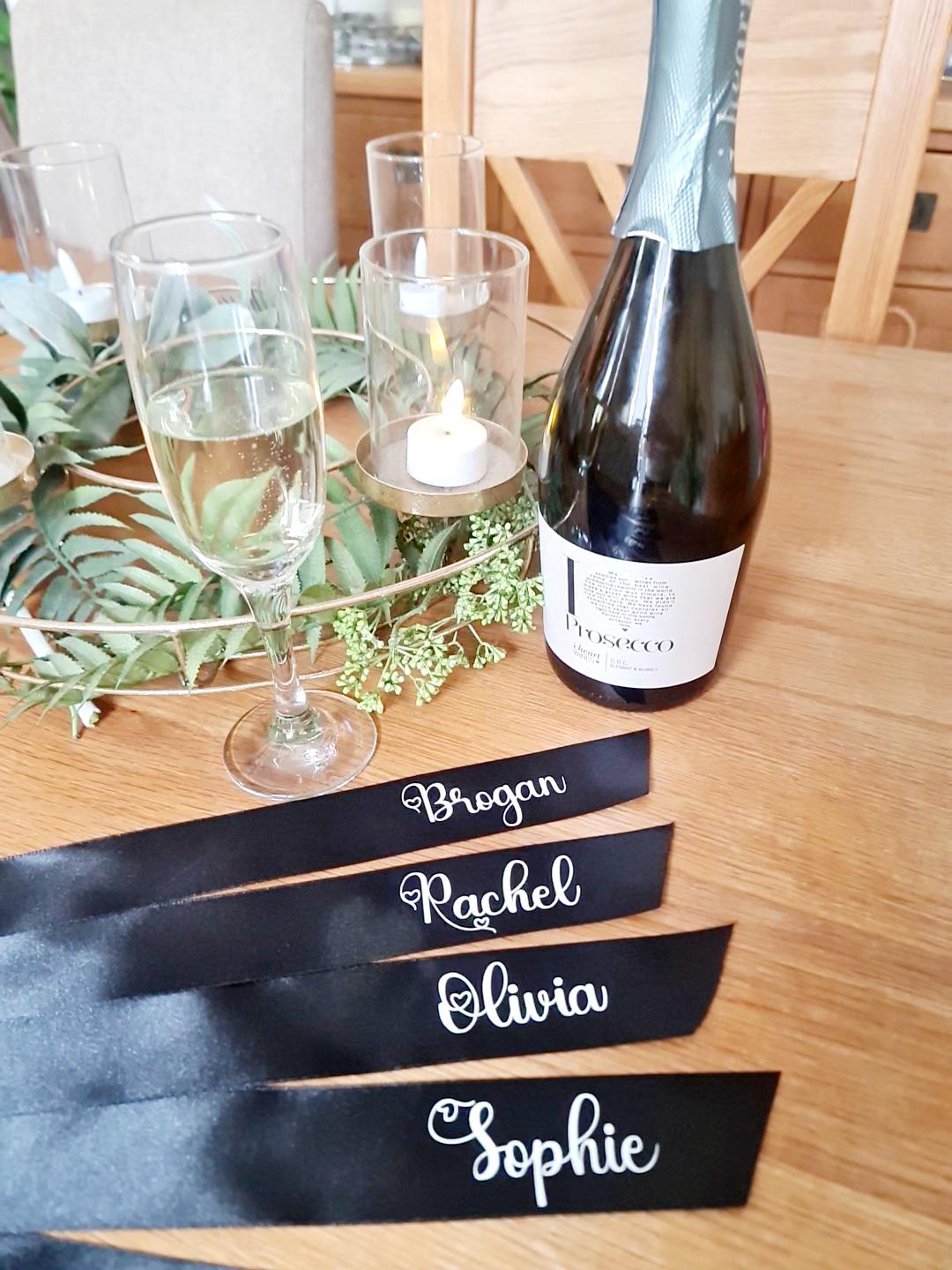 Personalised Glass Ribbon