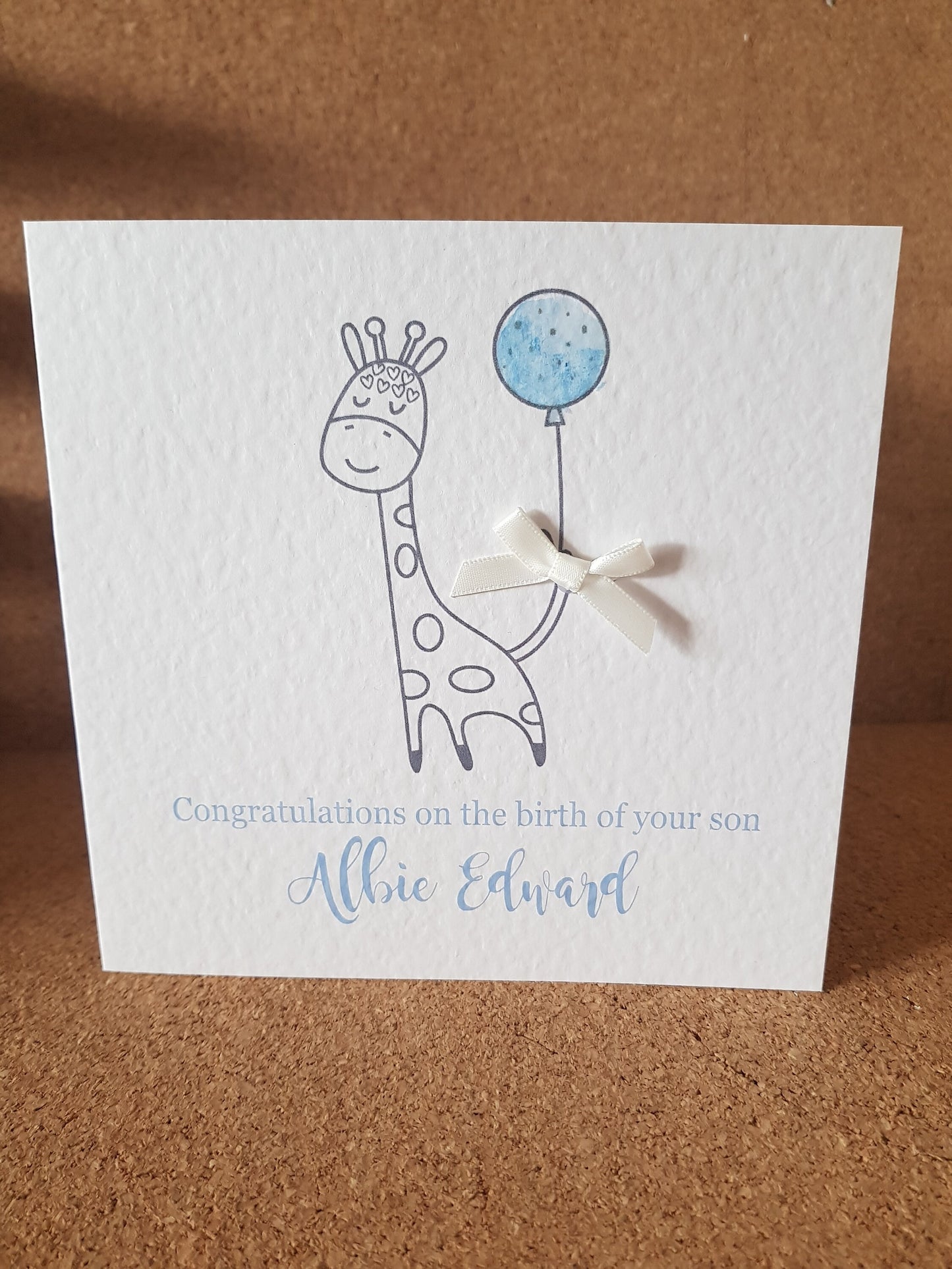 Personalised New Baby Card