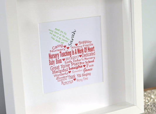 Personalised Teacher Thank You Gift