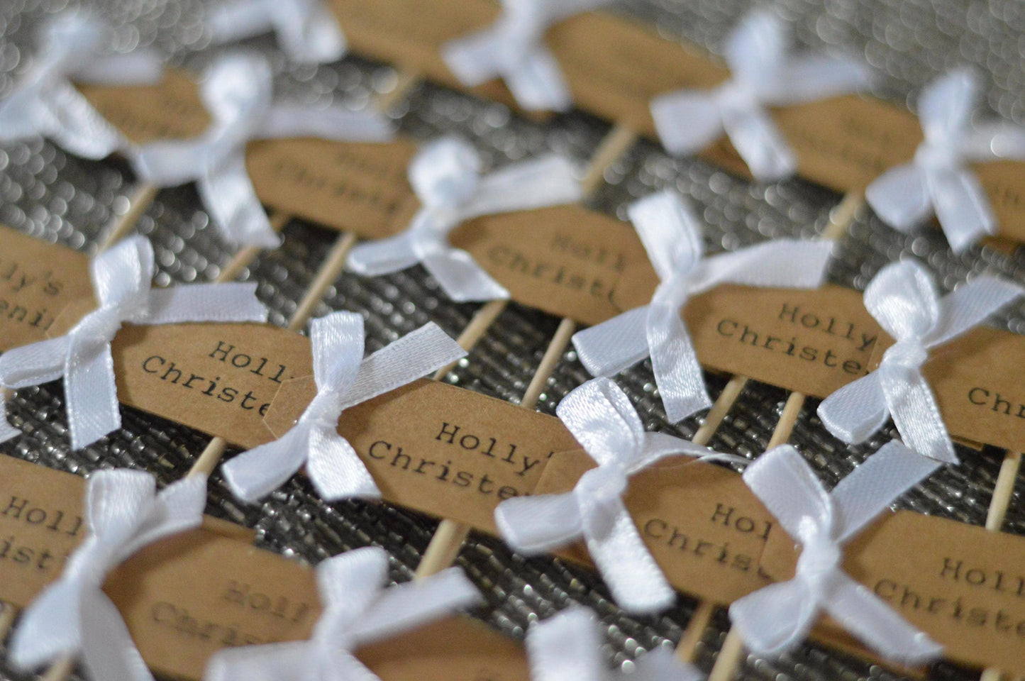 Wedding/ Anniversary Cupcake Toppers(12)