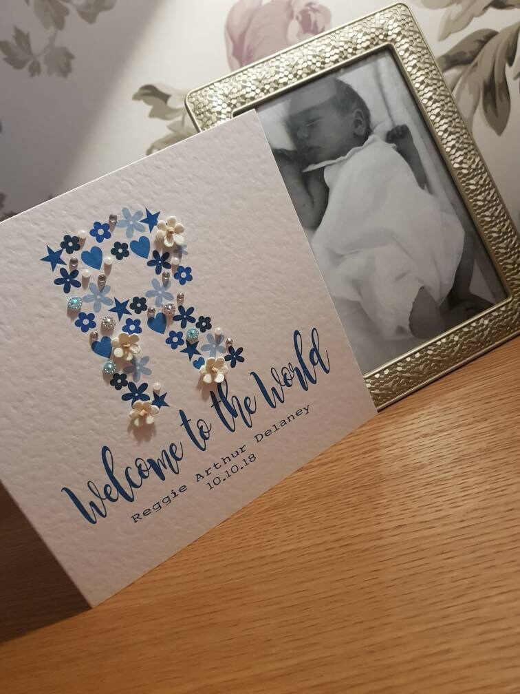 Personalised New Baby Card