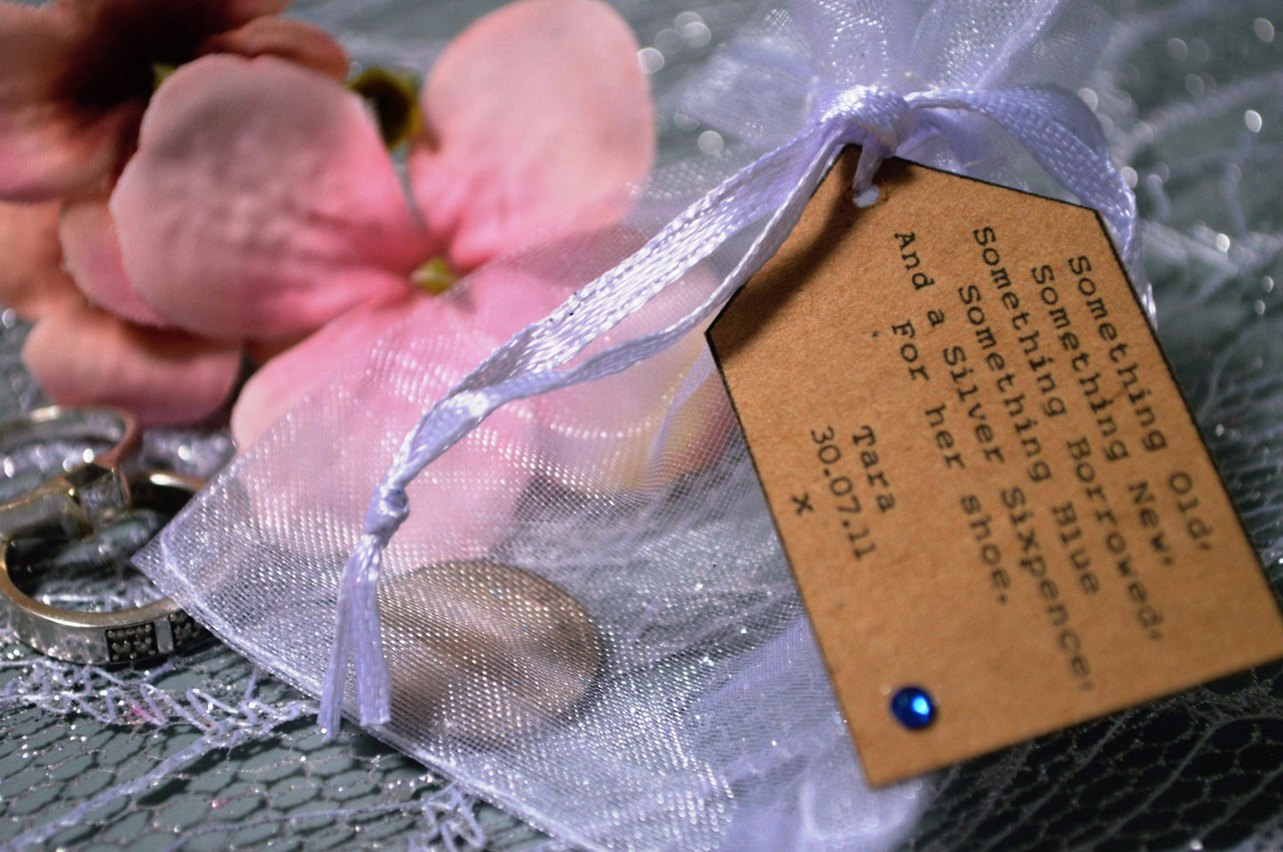 Personalised Silver Sixpence