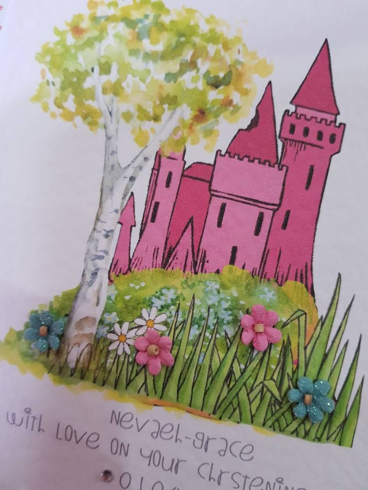 Personalised Christening Guest Book
