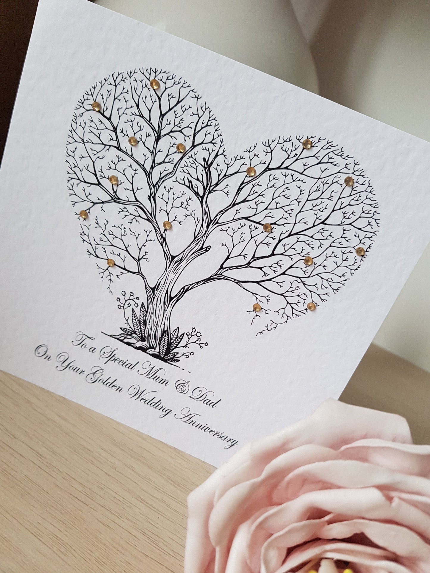 Personalised Anniversary Card