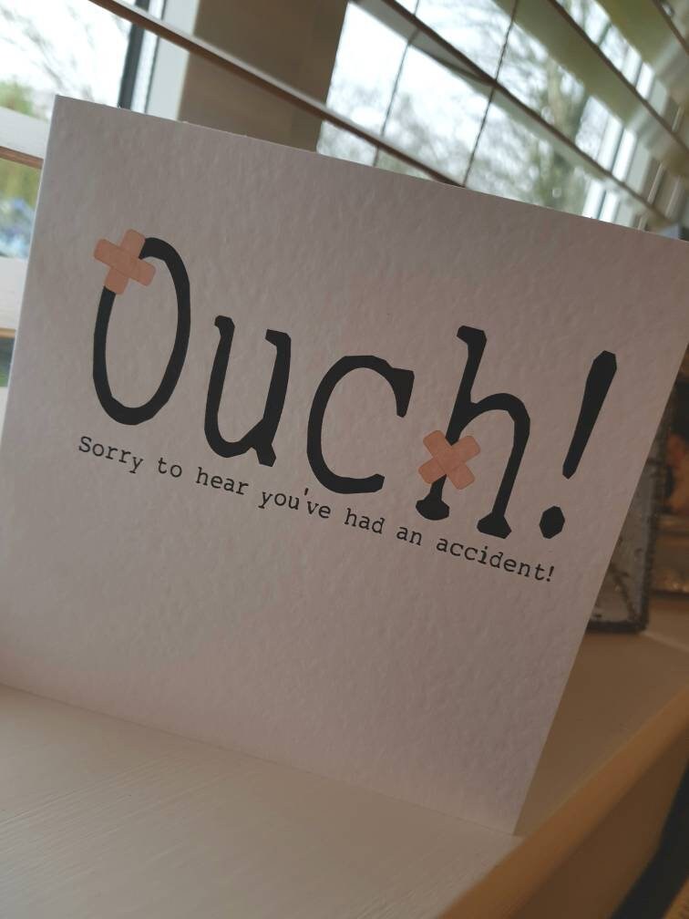 Personalised Get Well Soon Card