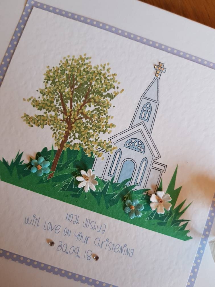 Personalised Christening Guest Book