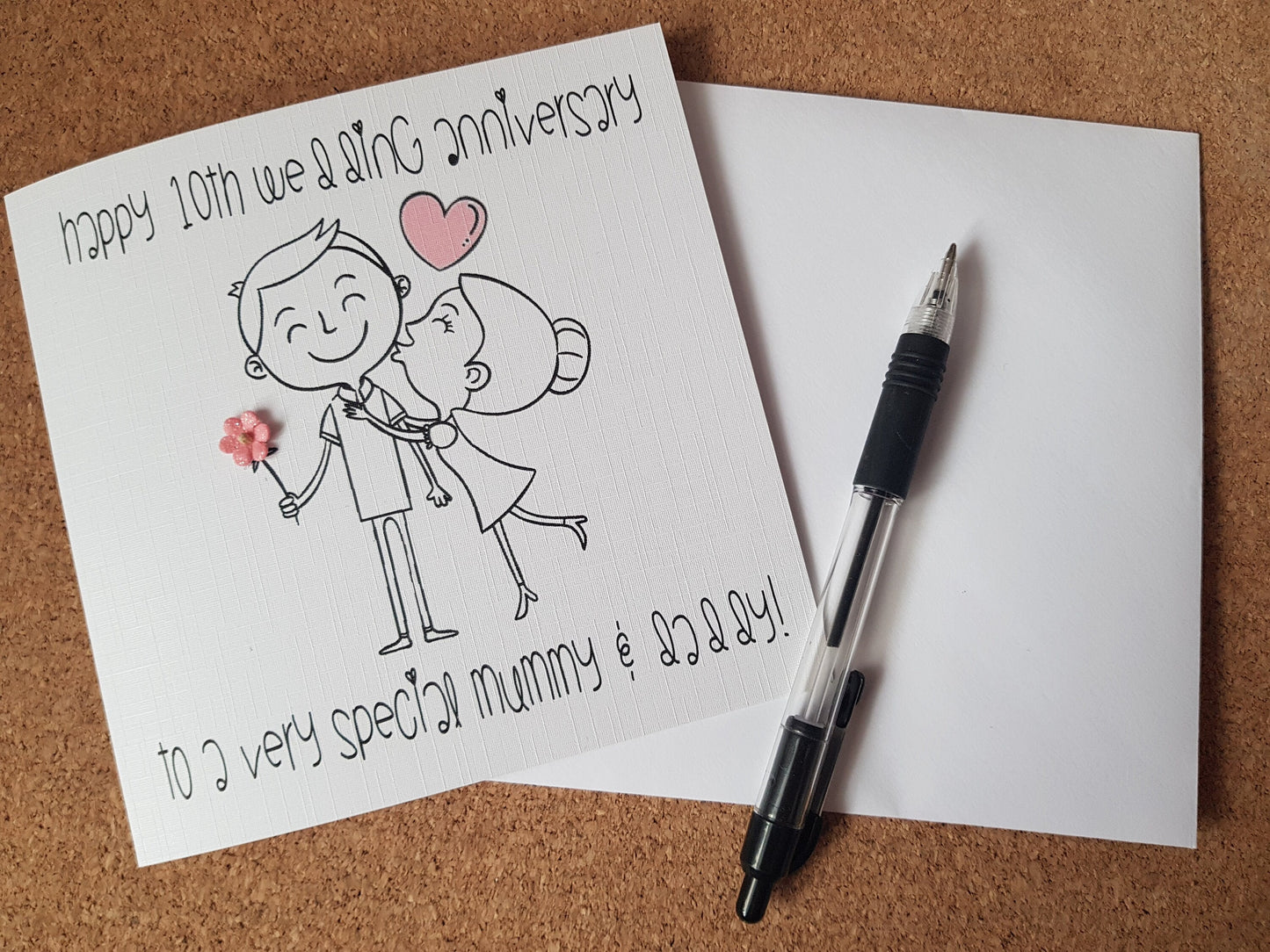 Personalised Anniversary Card