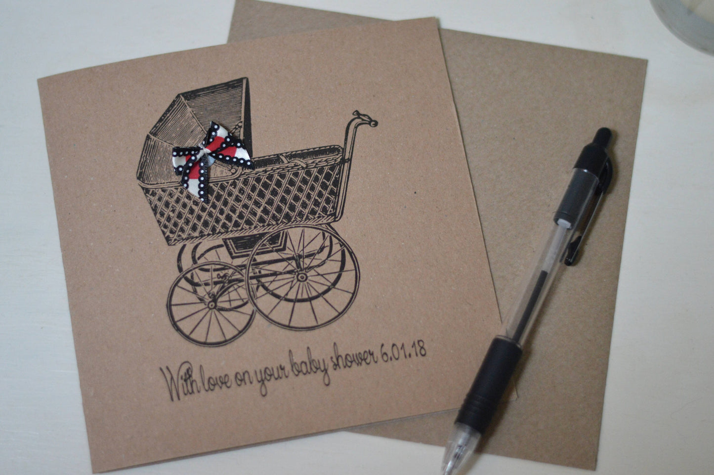 Personalised Baby Shower Card