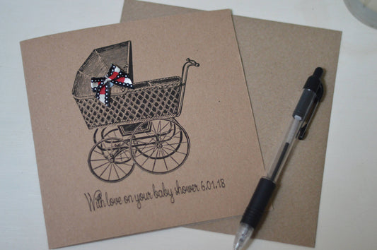 Personalised Baby Shower Card