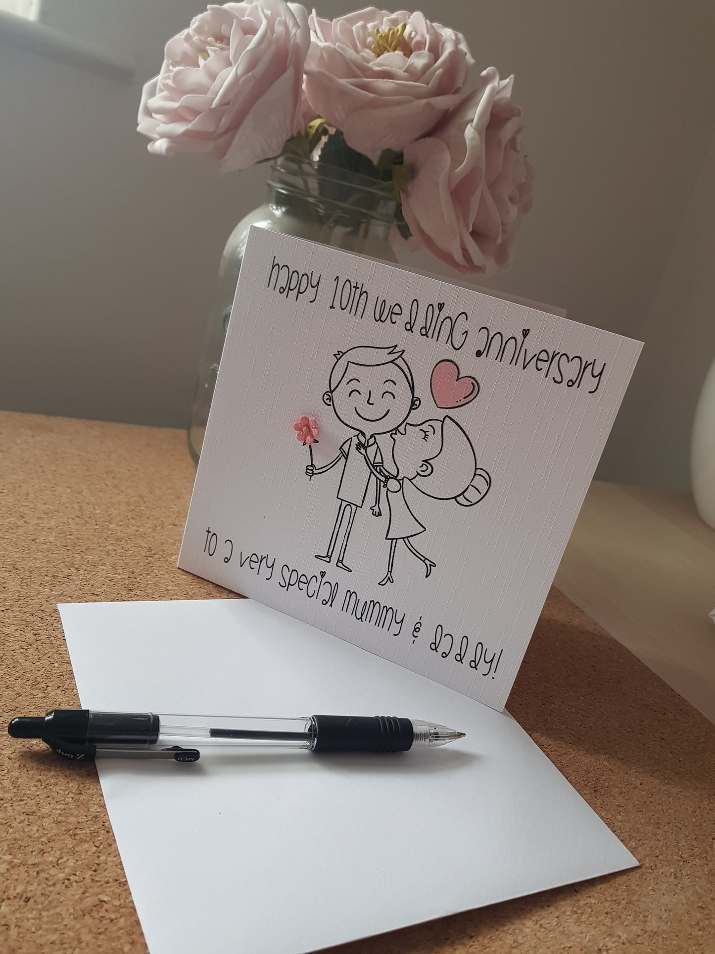 Personalised Anniversary Card