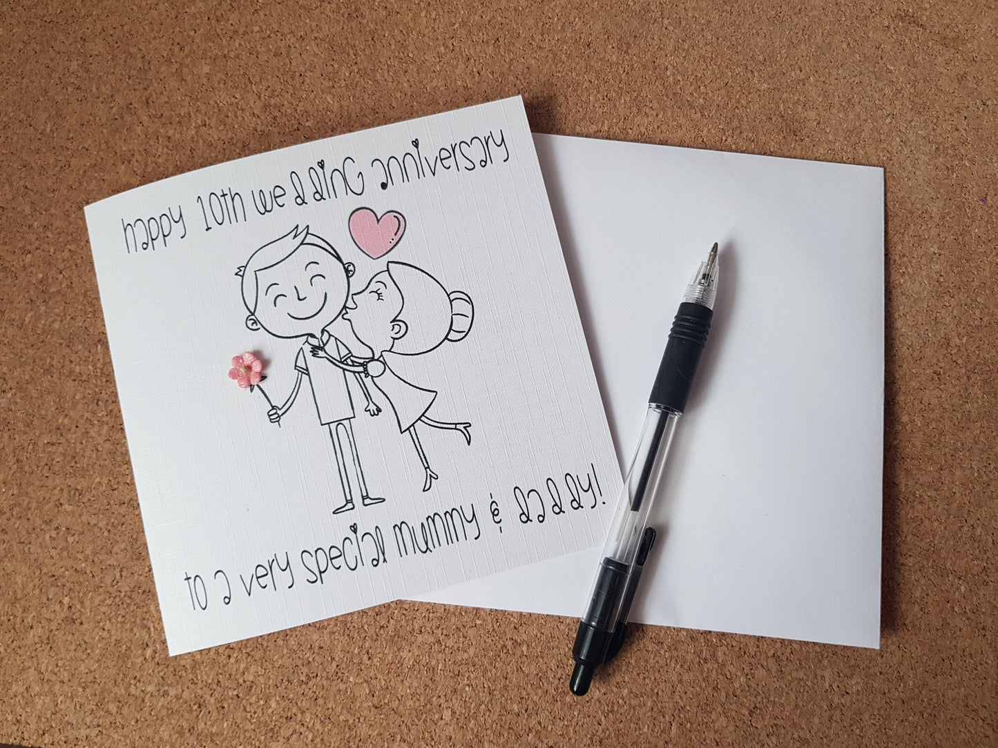 Personalised Anniversary Card
