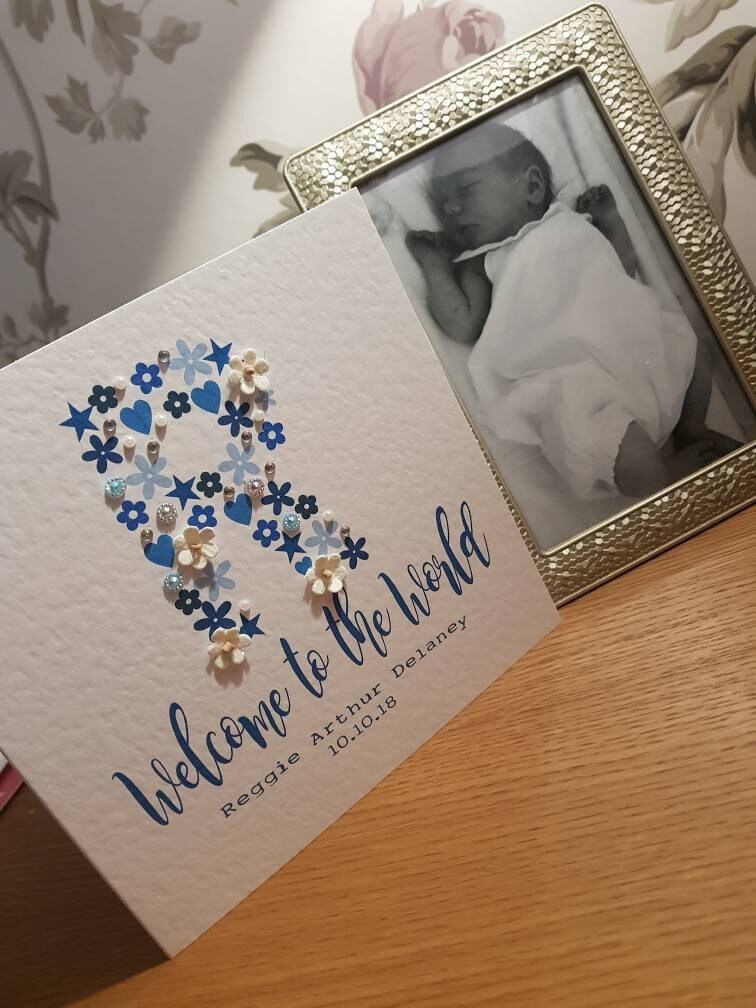 Personalised New Baby Card