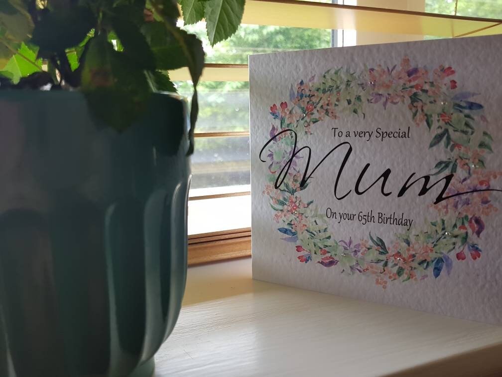 Personalised Mum Birthday Card