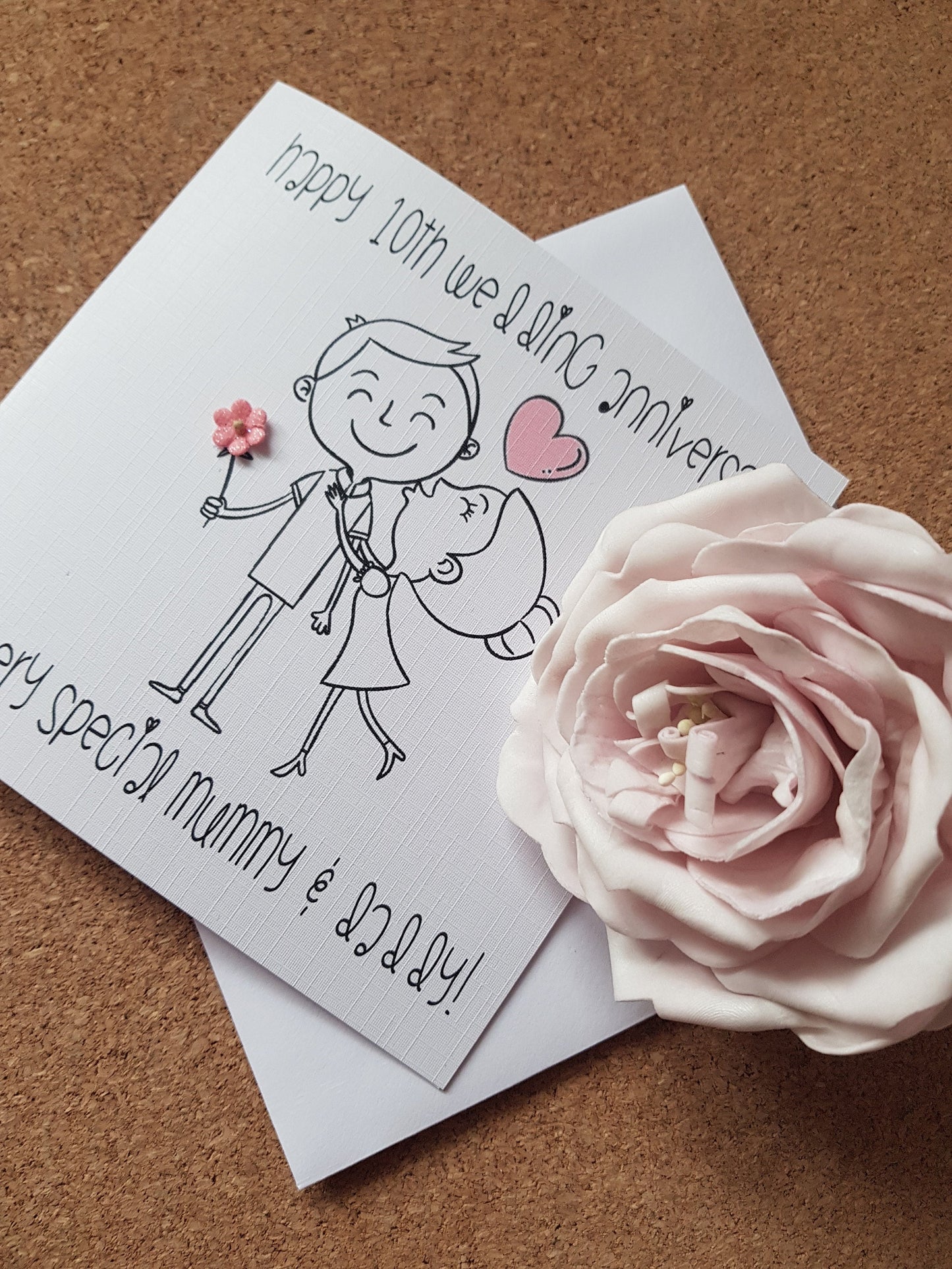 Personalised Anniversary Card