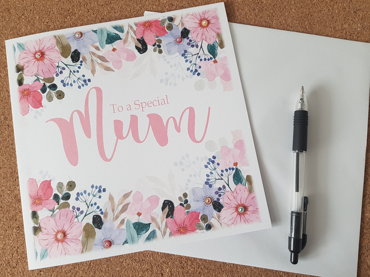 Pretty Personalised Ladies Birthday Card