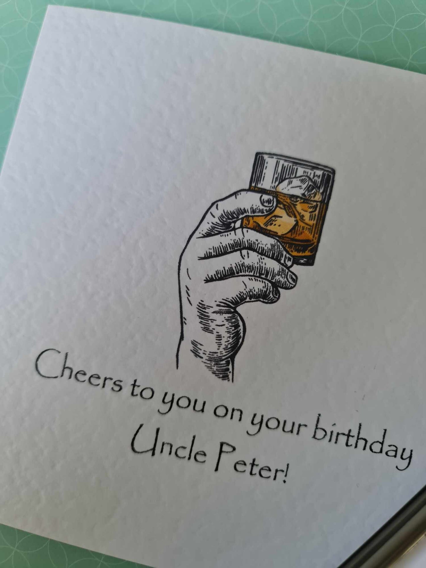 Whiskey Birthday Card